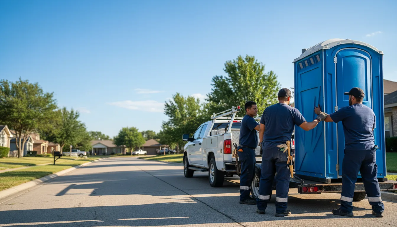 Portable Toilet Rental in Morrow, LA near me